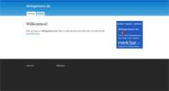 Desktop Screenshot of dieingenieure.de